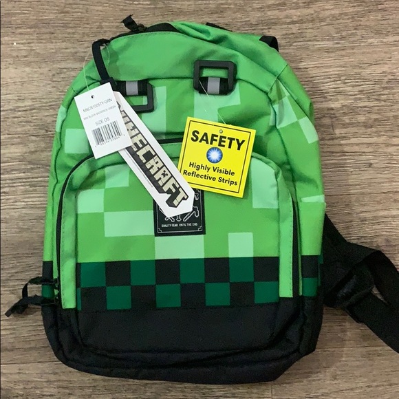 jinx Other - Minecraft Mini Block Backpack Green